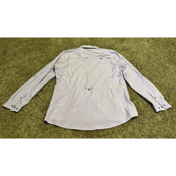 DULUTH TRADING Cool Plus Vented Fishing Shirt Roll Tab Sleeve Snap Lot Of 2 XL - Picture 4 of 13